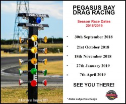 Race Dates For 2018/2019