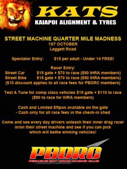 KATS Tyres - Street Machine Quarter Mile Madness
