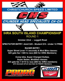CHS - IHRA South Island Championship